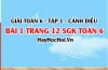 Giải bài 1 trang 12 Toán 6 Tập 1 SGK Cánh Diều: Cấu tạo của hệ thập phân